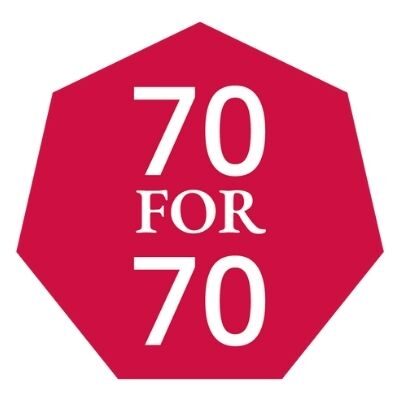 70for70 logo