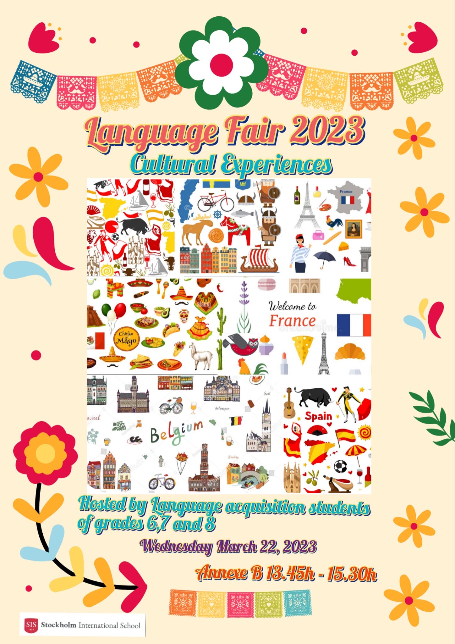Language Fair poster design